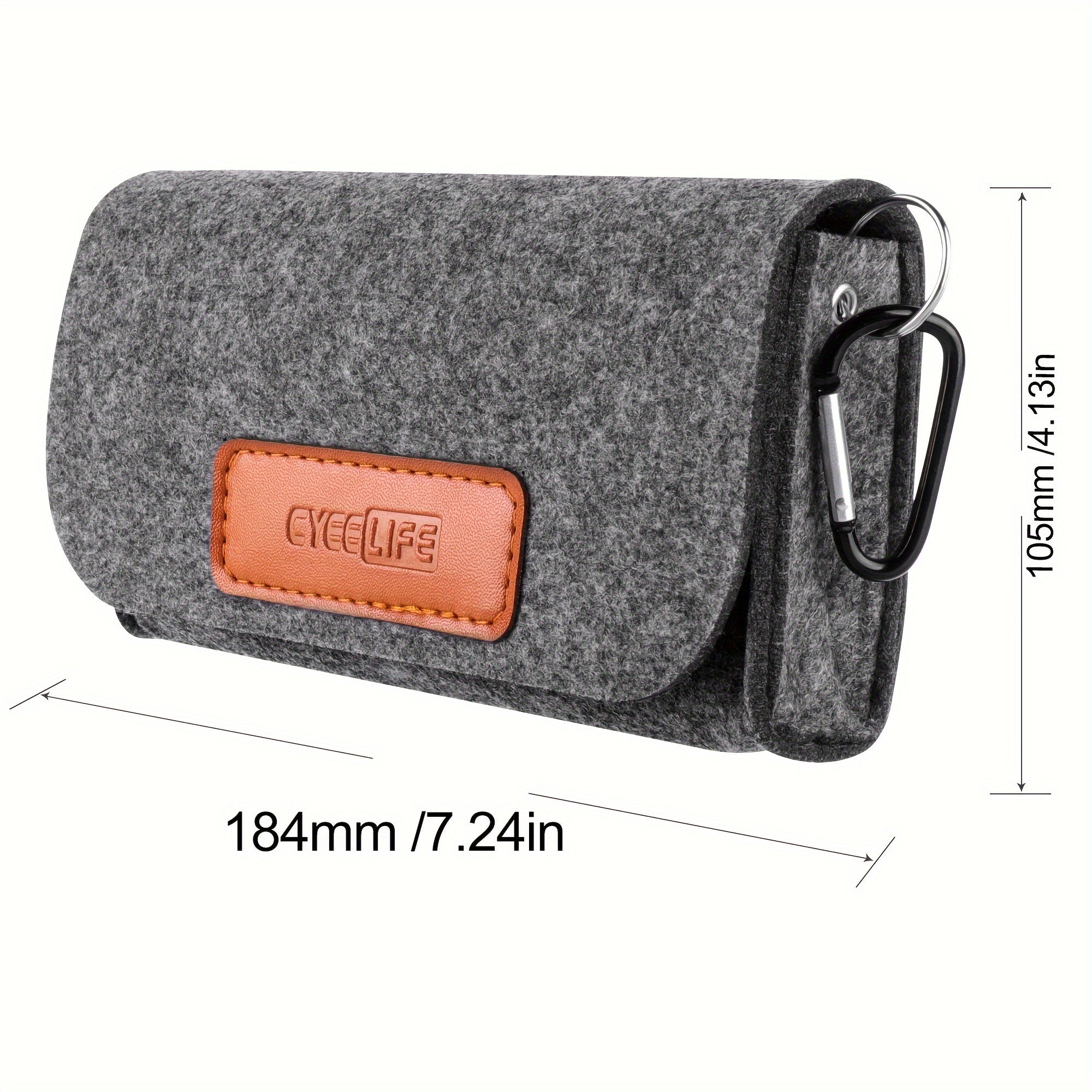 CyeeLife Dart Case Darts Flights Soft Tips Accessories Storage Bag