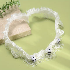 Halloween Skull Garter Lace Belt - Leg Straps Women's Accessory