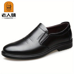 Men's Pointed Toe Oxford Shoes Non Slip Formal Shoes for Wedding Business