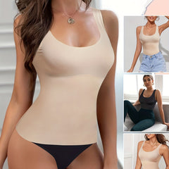 Seamless Shaping Tops Tummy Control Slimmer Sleeveless Top