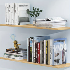 4pcs Acrylic Bookshelf Transparent Book Clip Organizer