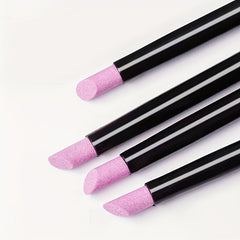3pcs Nail Sanding Pen Cuticle Trimming Stick DIY Manicure Repair Tool