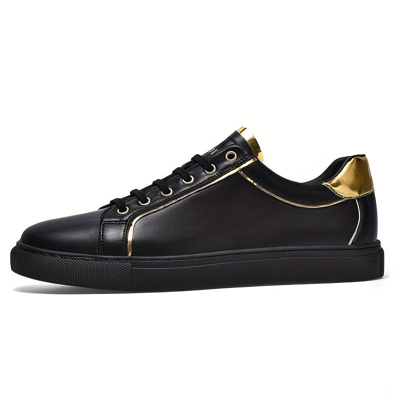 Men's Lace Up Skate Shoes Lightweight Comfy Non slip Sneakers