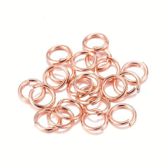 100pcs O Shaped Ring Single Iron Ring C Ring 4-12mm DIY Jewelry Accessories