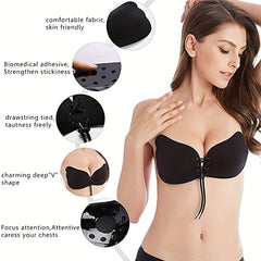 Invisible Silicone Nipple Bra Push Up Lift Adhesive Bra Pasties