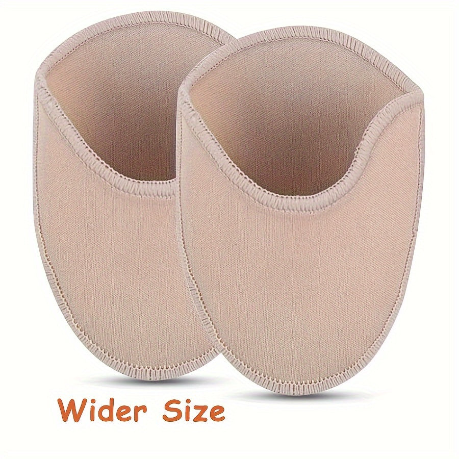 2pcs Toe Pouches Pad Ballet Dance Shoe Socks Toe Cover Protector