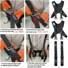 Moving Straps 2 Person Lifting And Moving System