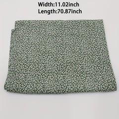 Leopard Print Scarf Vintage Casual Women Shawl Outdoor Windproof