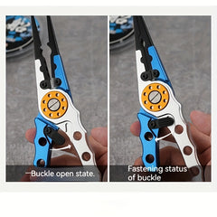 Aluminum Fishing Pliers Lock Fish Control Tool