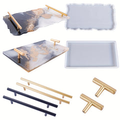 Silicone Tray Molds for Resin Casting - DIY Jewelry Holder and Home Decor