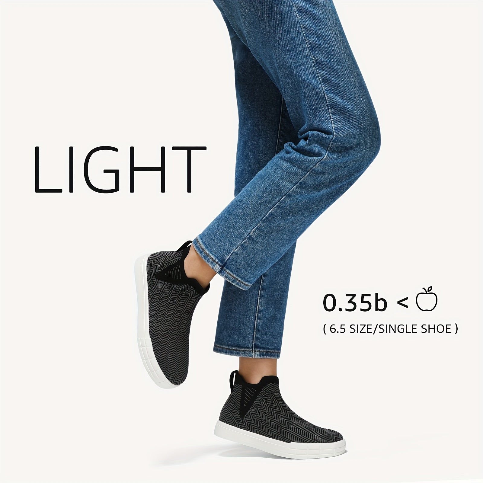 Wave Pattern Slip-on Casual Sneakers For Women