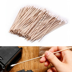 100pcs Gun Clean Bar 15 24 Cm Gun Cleaning Cotton Swabs
