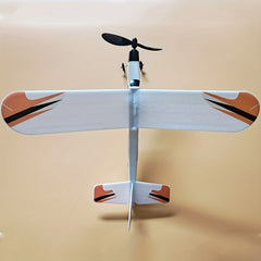 Rubber Band Powered Model Glider DIY Airplane