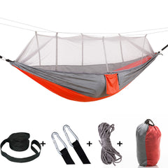 Lightweight Hammock with Mosquito Net for Outdoor Comfort