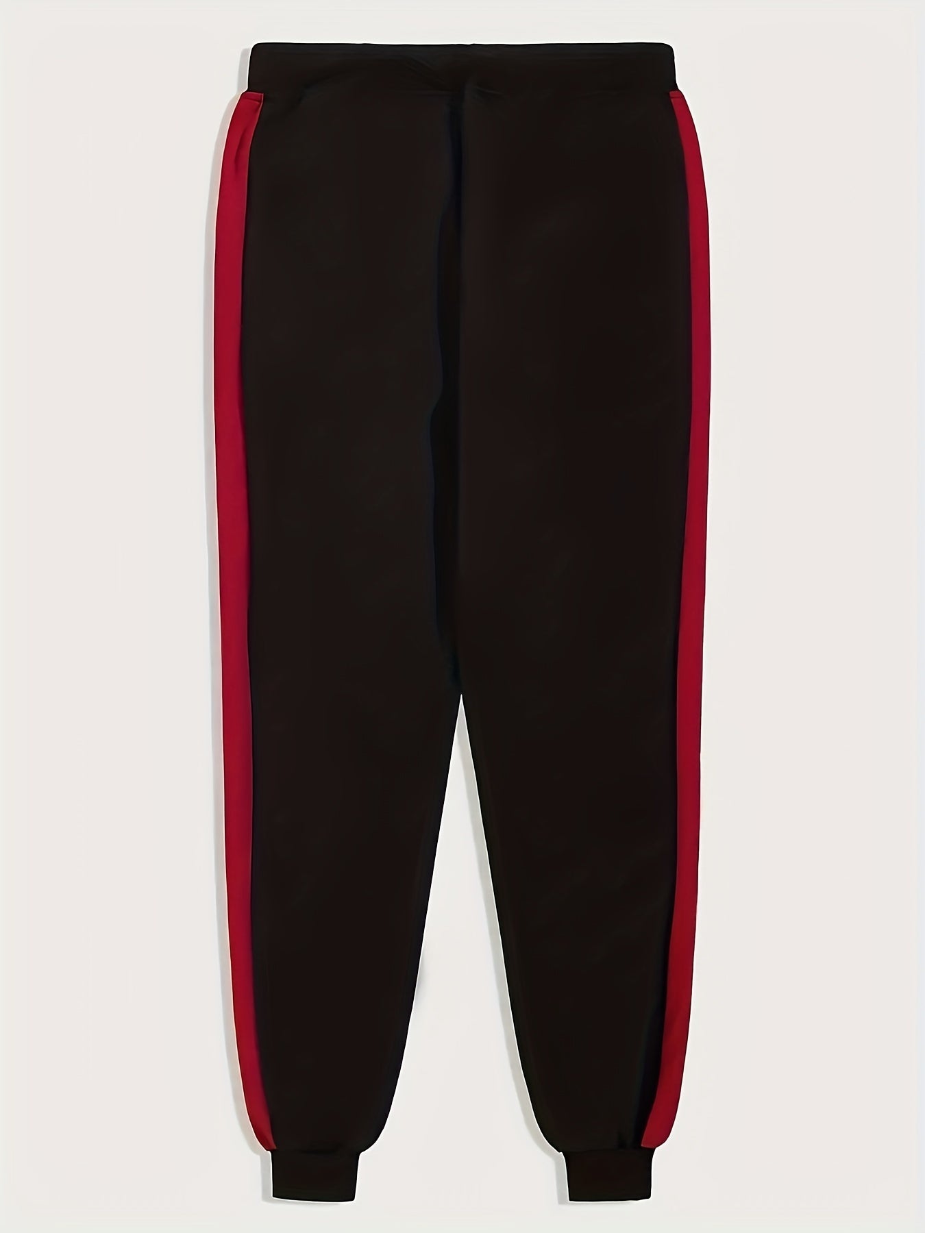 Men's Side Tape Drawstring Sweatpants Casual Jogger Pants