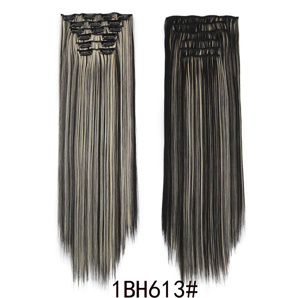 Long Clip In Hair Extensions Straight Wig Tape In Hair Extensions