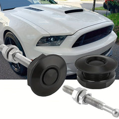 4pcs Universal 30mm 1 18 Hood Pins Lock Kit Secure Car Engine Bonnets