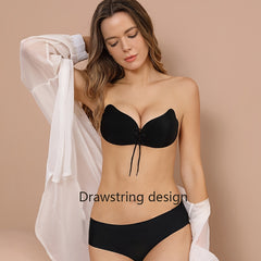 Silicone Invisible Strapless Chest Stickers Self Adhesive Nipple Stickers