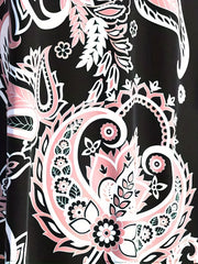 Women's Plus Size Paisley Tankini Set