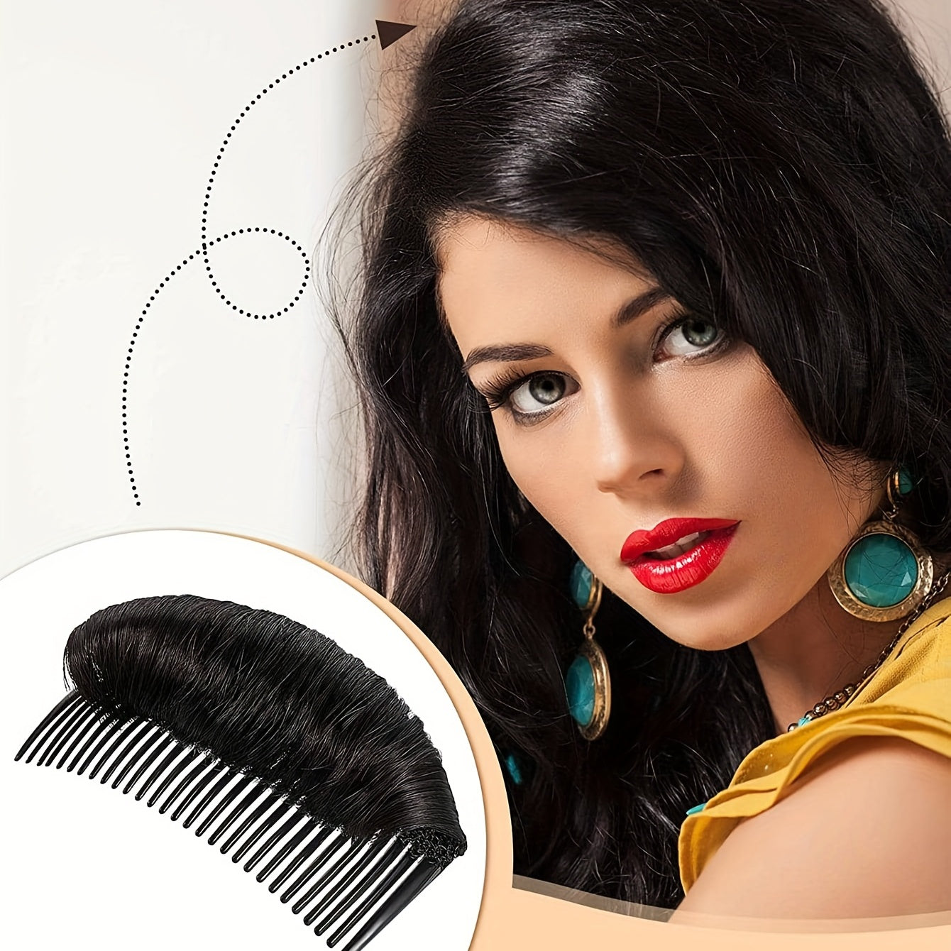 Invisible Bangs Hair Tool Wig Hair Comb Girls Decorative Hair Accessories