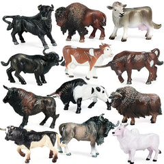 Realistic Calf Toy Model Set - Birthday Halloween Christmas Gift