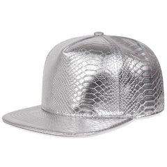 Men's PU Leather Hip Hop Cap