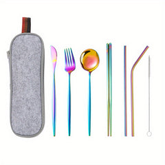 Stainless Steel Cutlery Set for Travel Camping