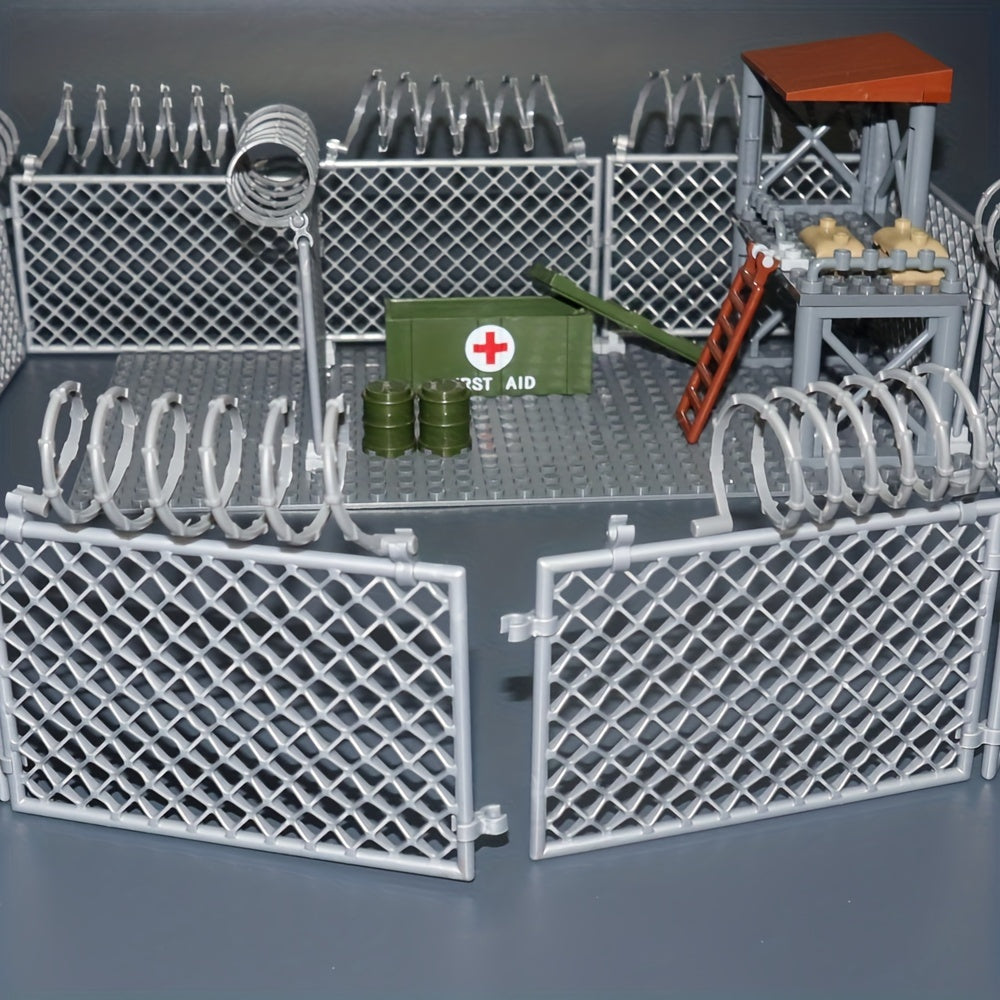 Ideamoc Military Weapons Base Building Blocks Toys for Army Bricks