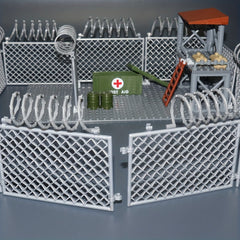 Ideamoc Military Weapons Base Building Blocks Toys for Army Bricks