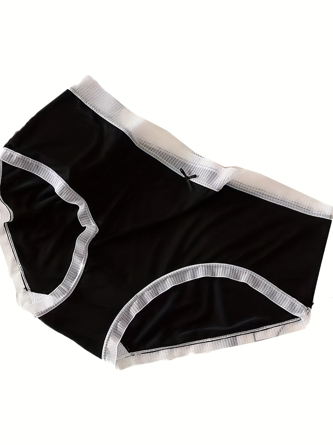 3 Pack Plus Size Cooling Briefs Set with Bow Detail