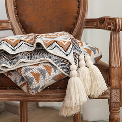 Bohemian Knit Blanket Sofa Cover Air Conditioning Blanket Baby Blanket