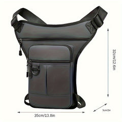 Men's Waterproof Sports Waist Bag Outdoor Shoulder Bag