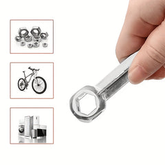 3pcs 10 In 1 Portable Bicycle Wrench 6-15mm Functional Wrench Bike Repair Tool