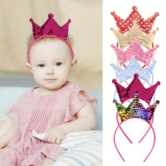 Baby Girls Crown Mouse Ear Hair Hoop Headwear Princess Hair Accessories