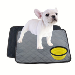 1pc Washable Dog Pee Pads 11.8 X 11.8 - Waterproof Non Slip Pet Urine Mat