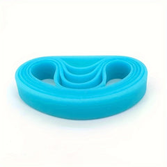5pcs Silicone Strap Luminous Bracelet Solid Wrist Team Bracelet