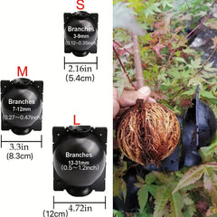 10pcs Tree Root Growing Box High Pressure Grafting Kit