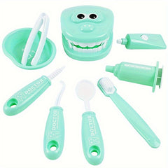 Kid's Dental Examination Playhouse Toy - Role Playing Tooth Doctor Set