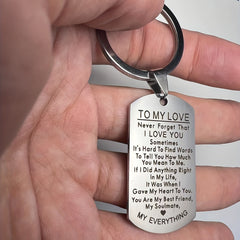Heart-Shaped Keychain Gift for Anniversaries Valentines Birthdays
