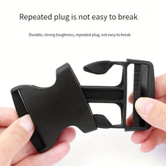2pcs Adjustable Side Release Buckles Repairing No Sewing Clips S