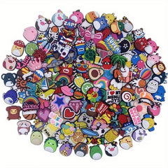 Shoe Decoration Accessories Set PVC Soft Rubber DIY Shoelace Buckle Sole Buckle