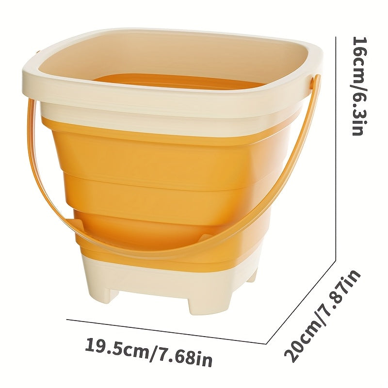 Collapsible Beach Sand Buckets for Kids - Summer Travel Toys