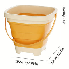 Collapsible Beach Sand Buckets for Kids - Summer Travel Toys
