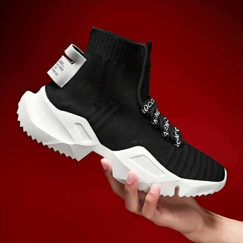 Men's Lightweight High Top Sneakers for Walking