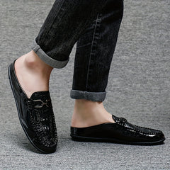 Men's Horsebit Loafers Comfy Non Slip Mules