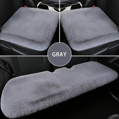 Winter Warm Car Seat Cushion Cover Thickened Plush - Breathable