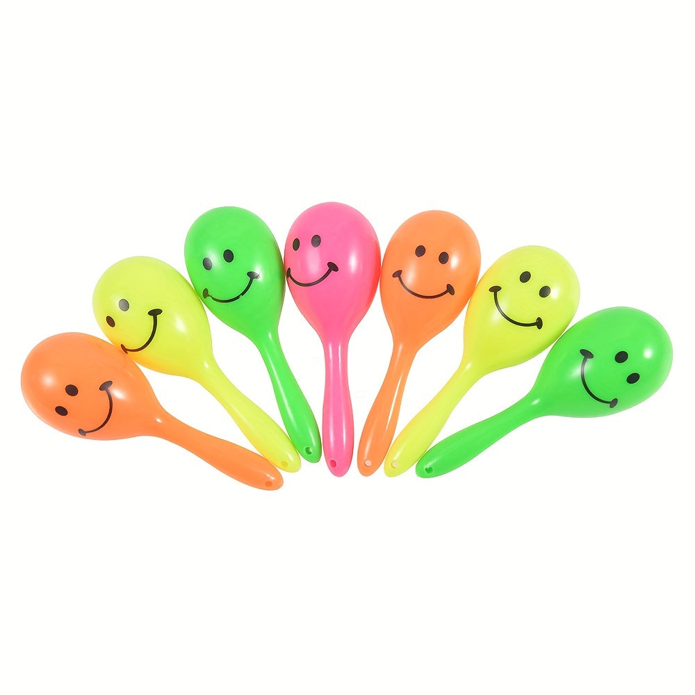 3pcs Parrot Rattle Bell Sand Hammer Maracas Bird Bite Wisdom Toy