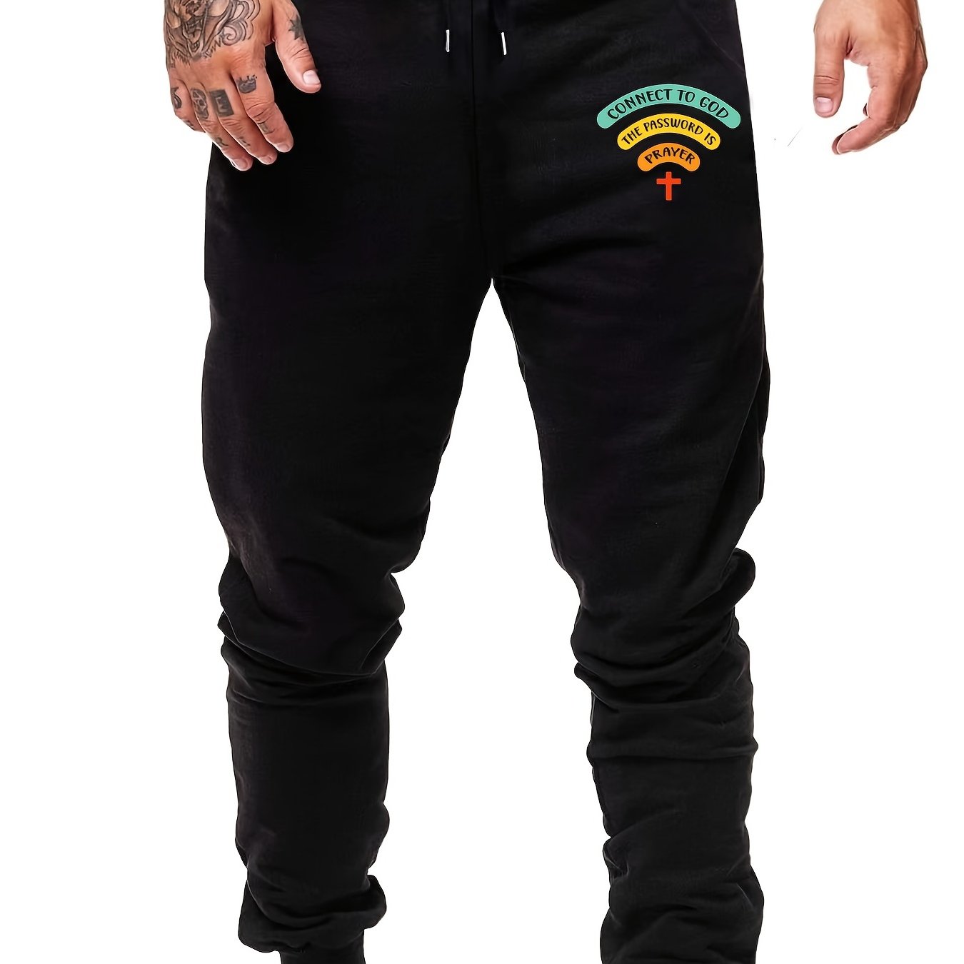 Colorful Men's Sports Trousers for Spring Summer Autumn