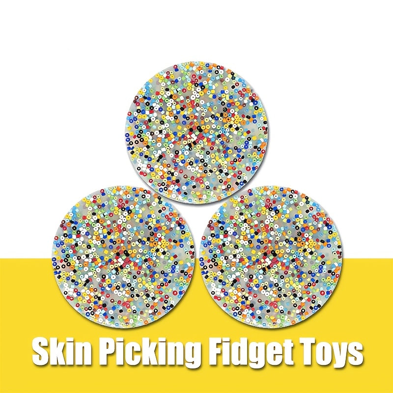 Skin Picking Fidget Toys Silicone Adult Pressure Pads Sensory Stimulation Relax
