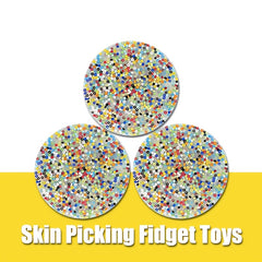 Skin Picking Fidget Toys Silicone Adult Pressure Pads Sensory Stimulation Relax